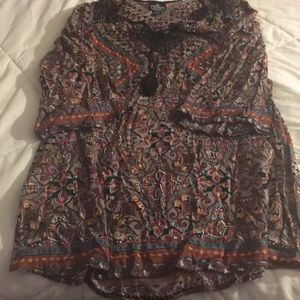 Angie peasant mini dress or long tunic